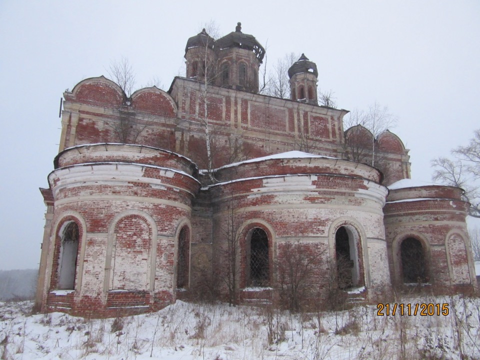 Село Кырмыж Воскресенская Церковь