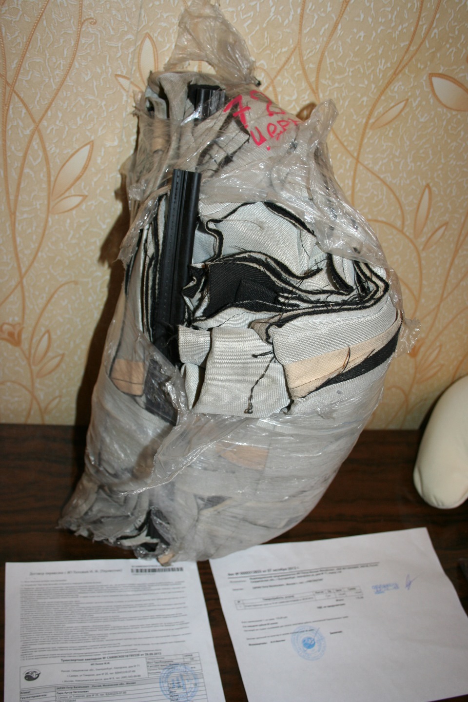 Купил обивки сидений +штатный подогрев — Lada 21120, 1,5 л, 2003 года ...