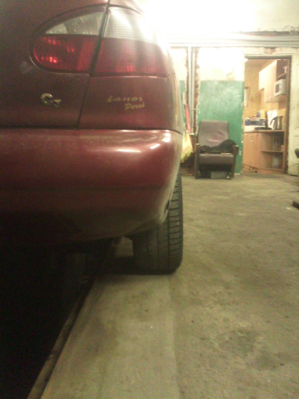 Минусовой развал… — Daewoo Sens, 1,3 л, 2005 года | наблюдение | DRIVE2