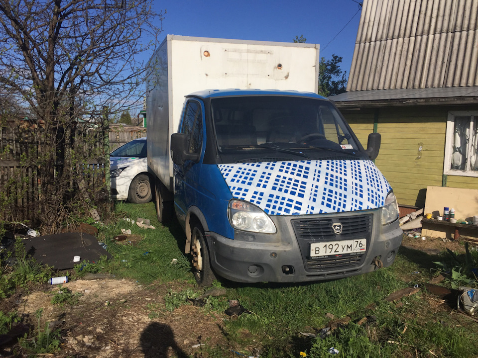 Покраска газели своими руками