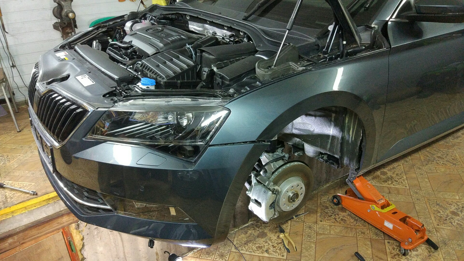 Бампер Шкода Суперб 2 Купить