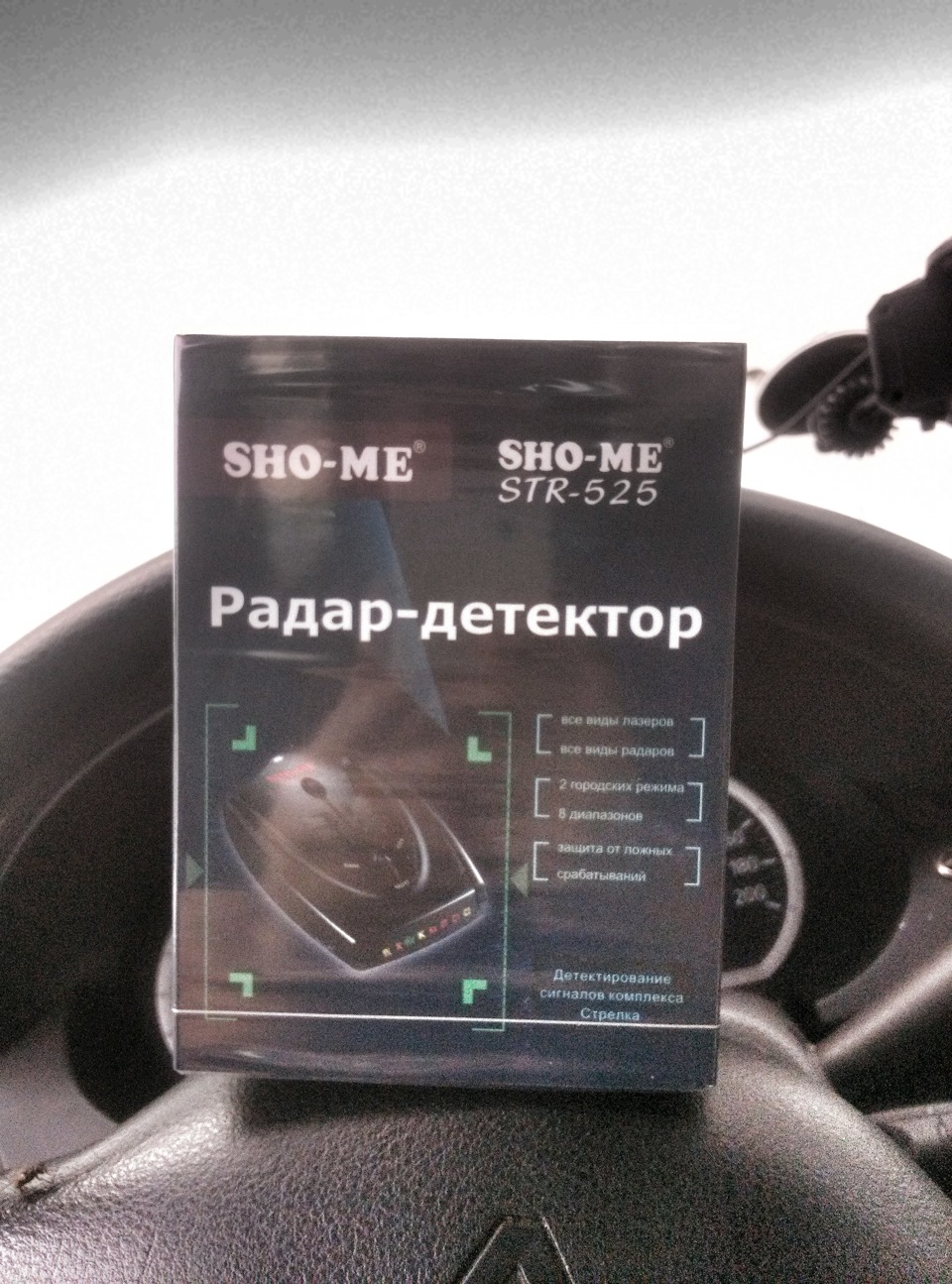 Радар-детектор Sho-Me str-525 — Renault Logan (1G), 1,6 л, 2009 года ...