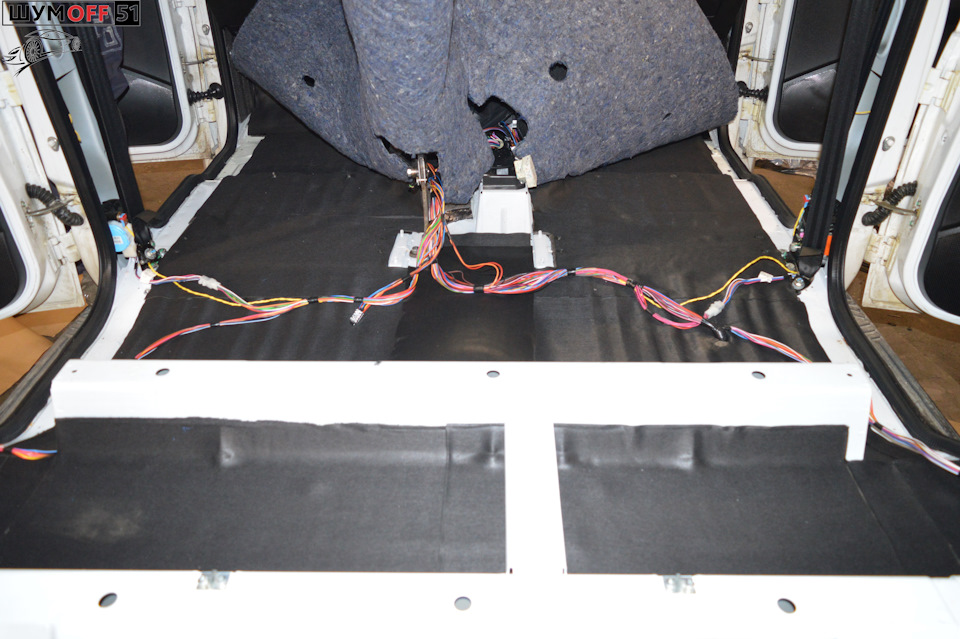 Мурманск. Уаз Патриот полная шумоизоляция. — Shumoff51 на DRIVE2