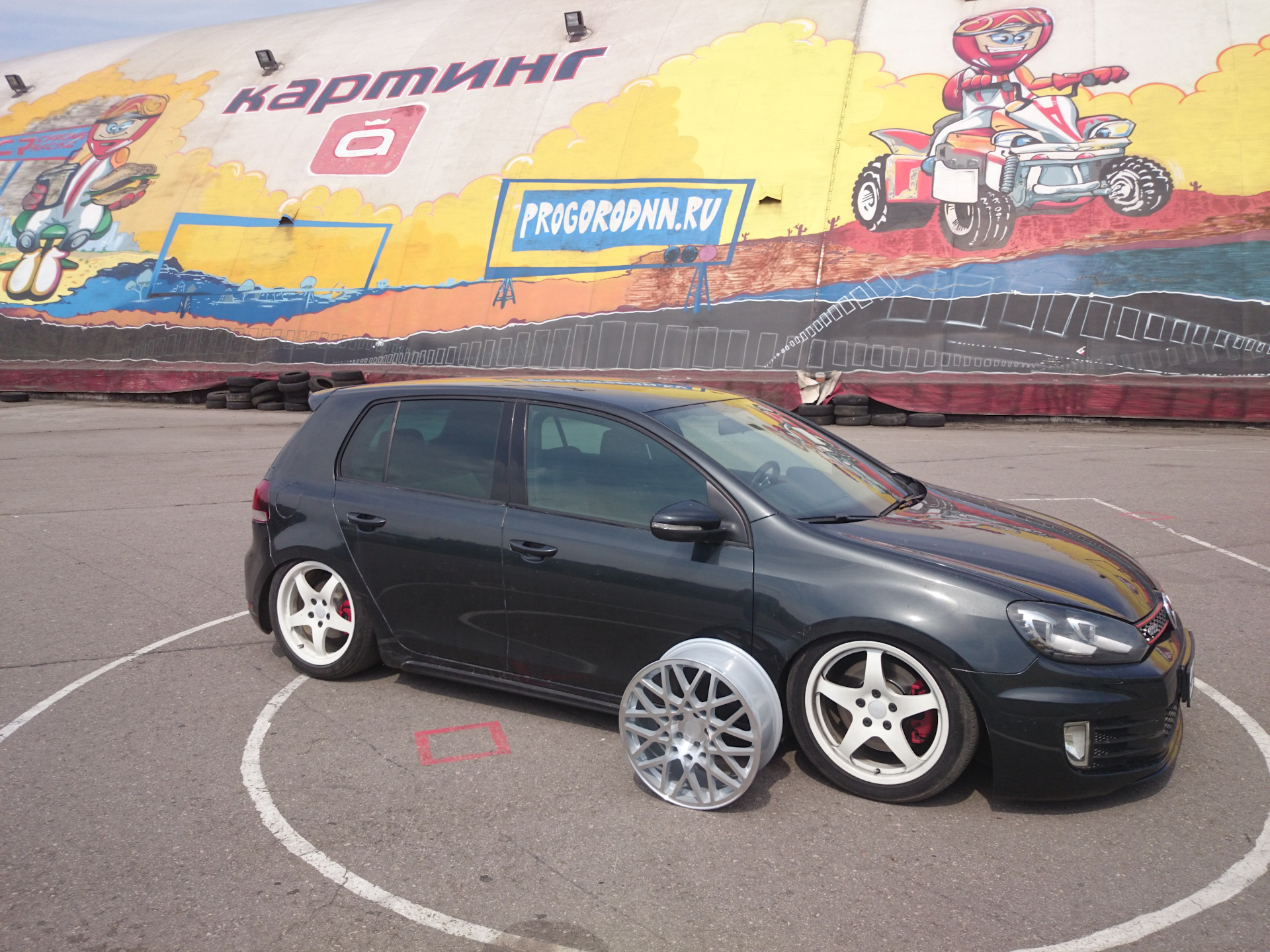 GTI Hatez0r + Rotiform BLQ — Volkswagen Golf Mk6 GTI, 2 л, 2011 года