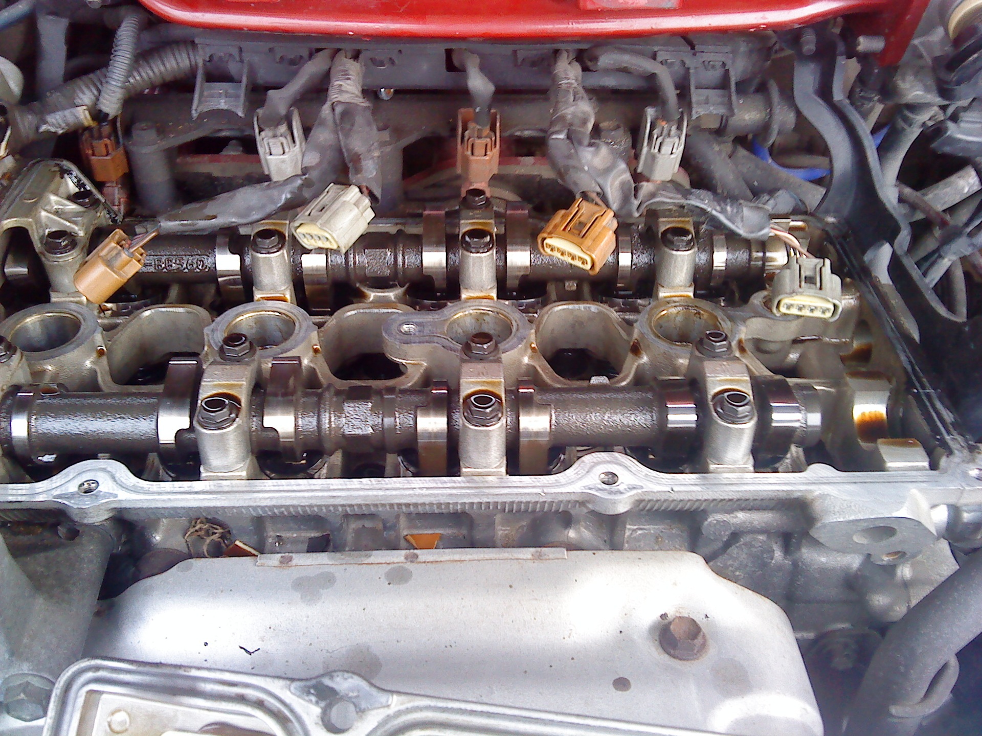 Replacing the cylinder head cover gasket - Toyota Celica 20L 1995