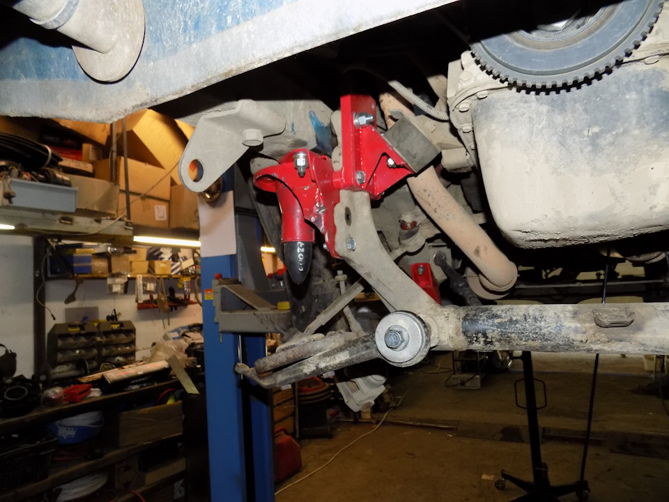 Перенос передней балки, Аморты KONI, СРПМ, Пружины от Волги — Lada 4x4 ...