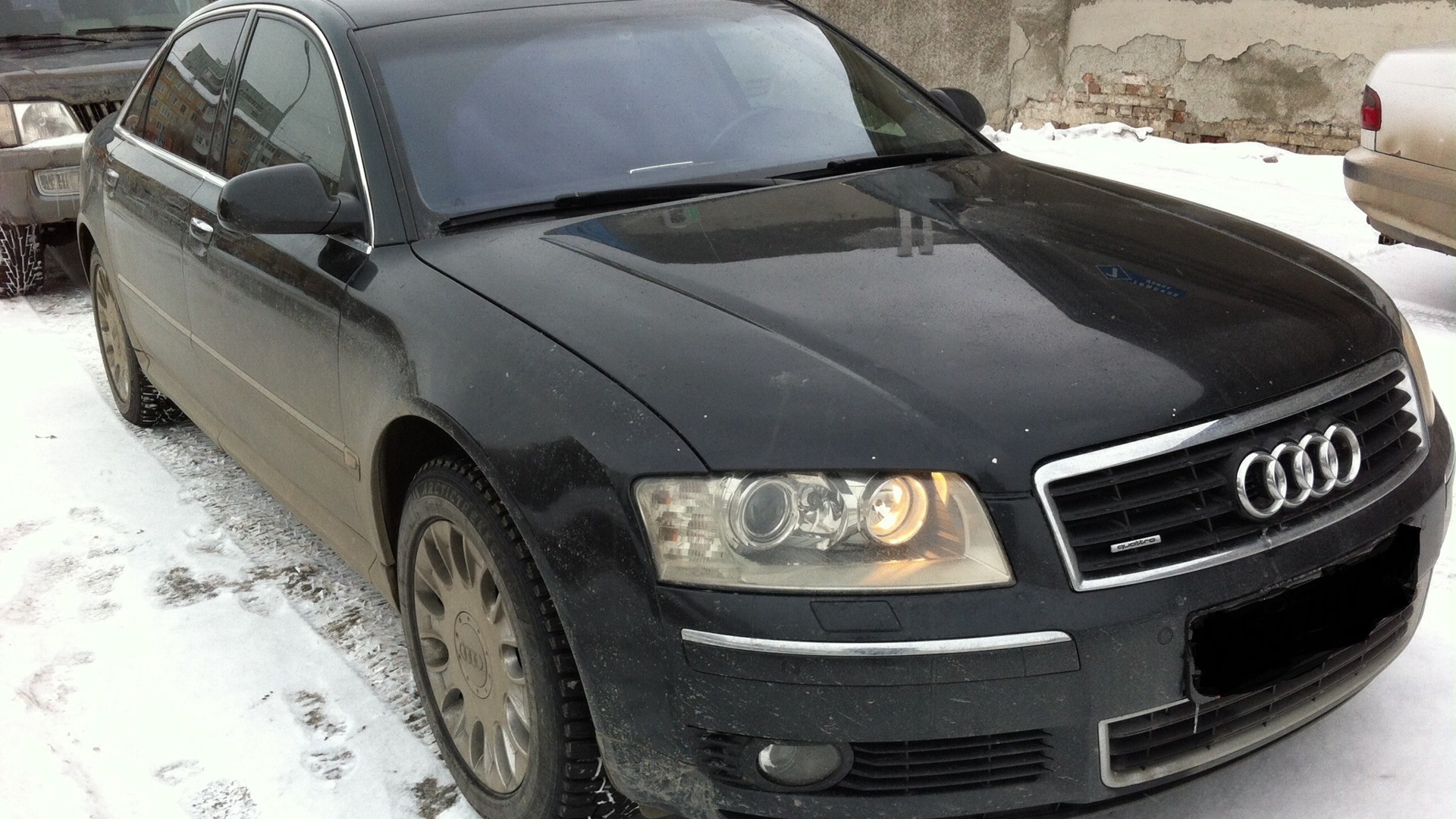 Audi A8 (D3) 4.2 бензиновый 2004 | ГРОМ на DRIVE2