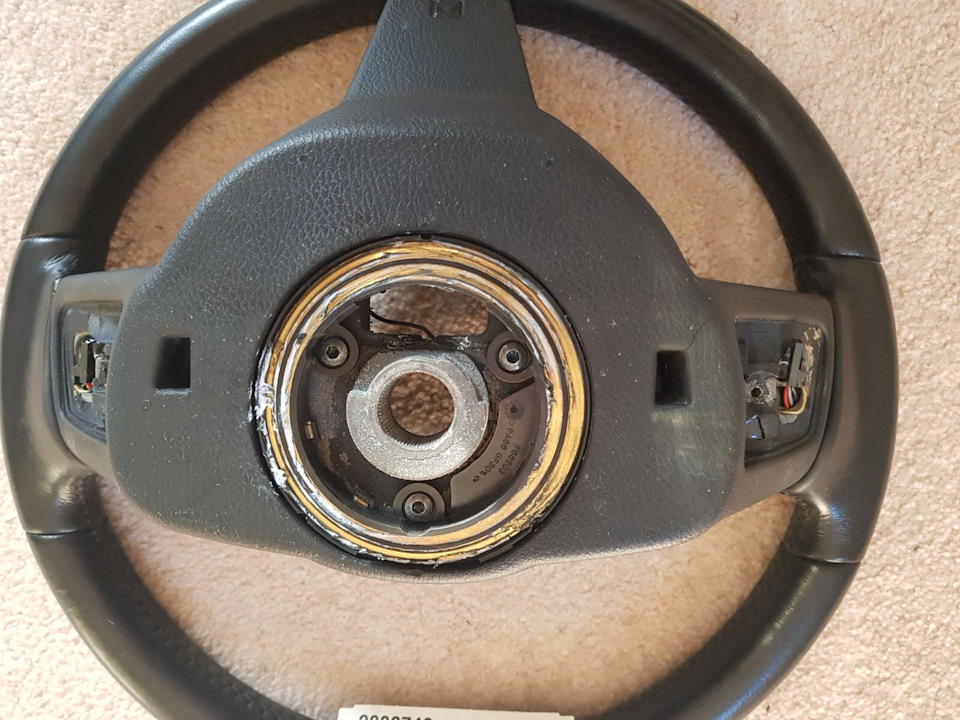 Young person’s guide to heater steering wheel — Jaguar XF (1G), 2 л