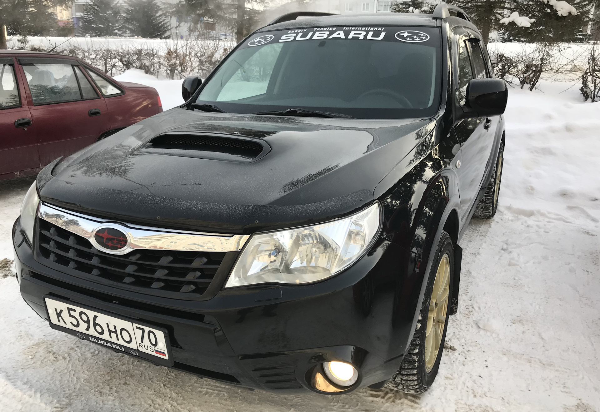 Subaru forester sh решетка радиатора тюнинг