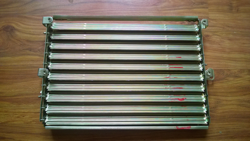 заказал жалюзи на зиму для пикапа так как он зимой долго греется, да и ...