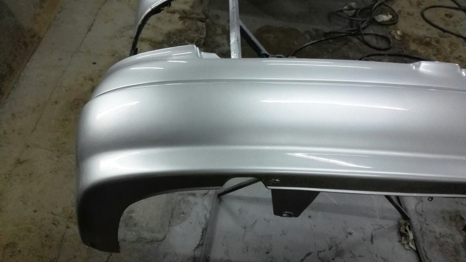 Подготовка к покраске. Бампера и крышка багажника — Opel Astra G, 2 л ...