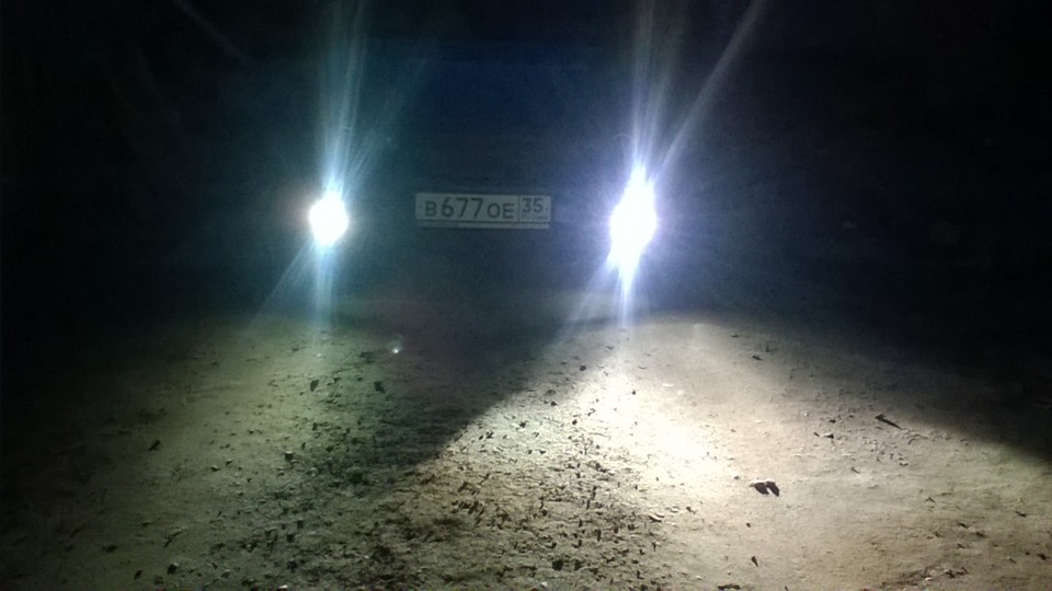 Светодиодная противотуманка — Daewoo Nexia (N150), 1,6 л, 2011 года ...