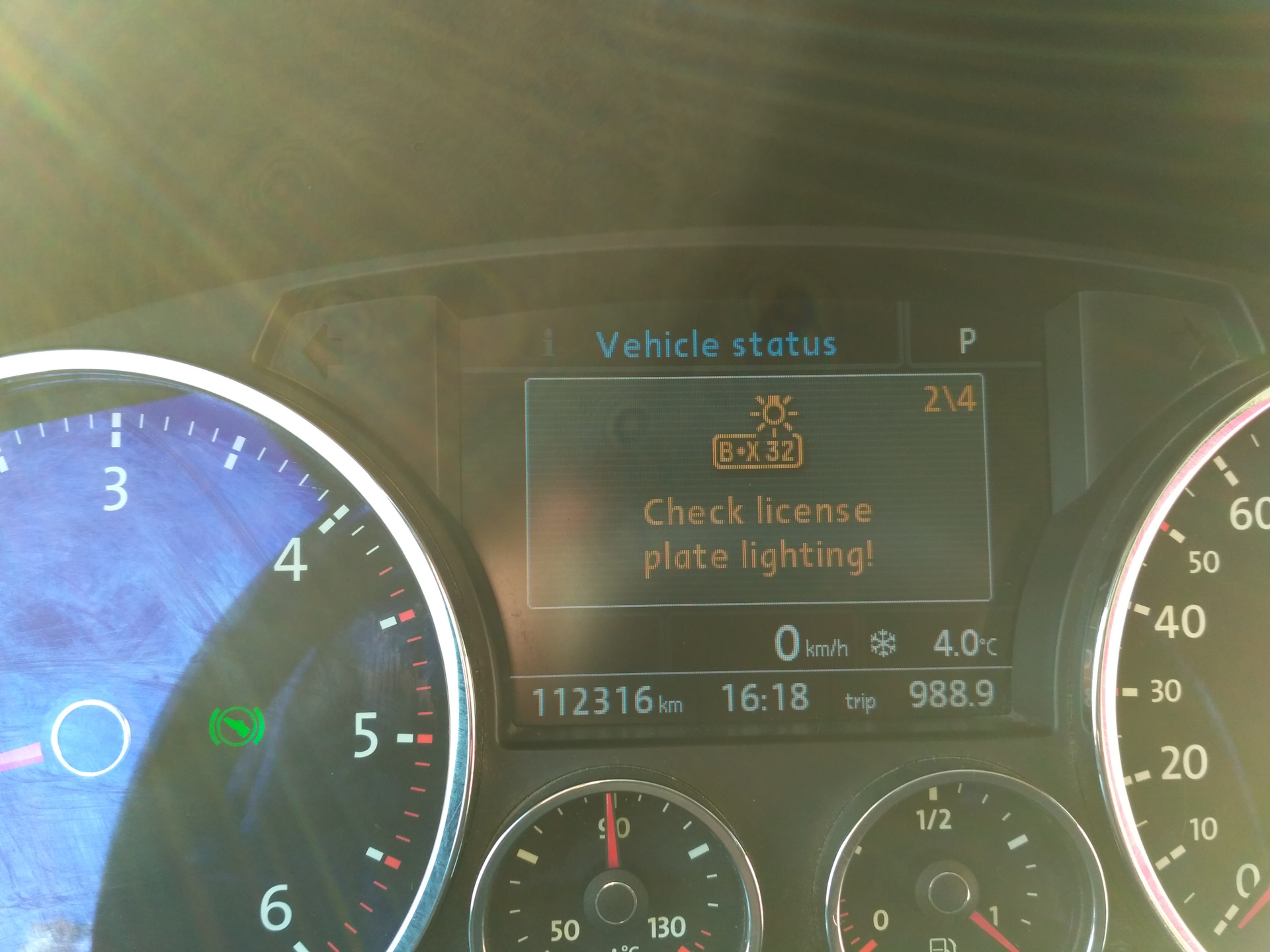 Ошибка 00438 фольксваген туарег