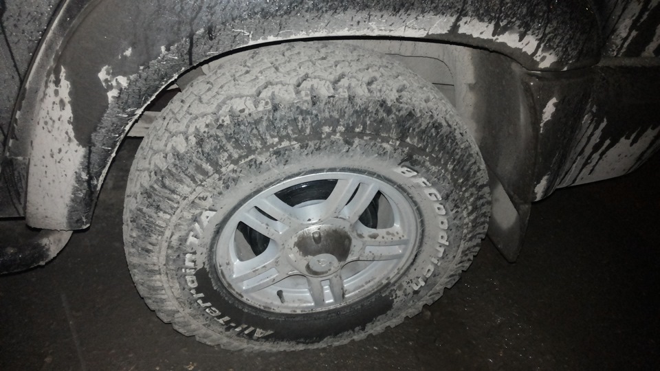 гудрич A/T 265/75 R16 на Патриот — DRIVE2
