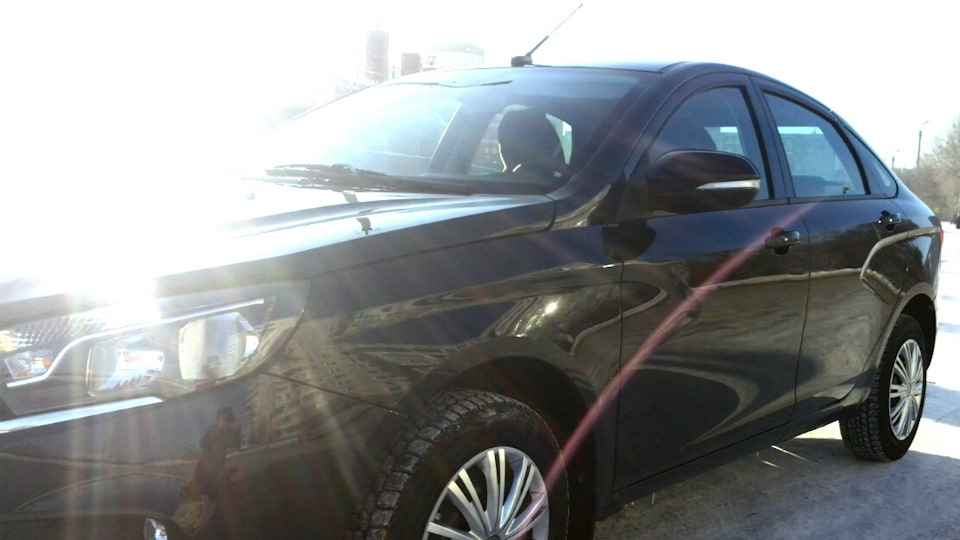 Отказ в замене лобового стекла. — Lada Vesta, 1,6 л, 2015 года | визит ...