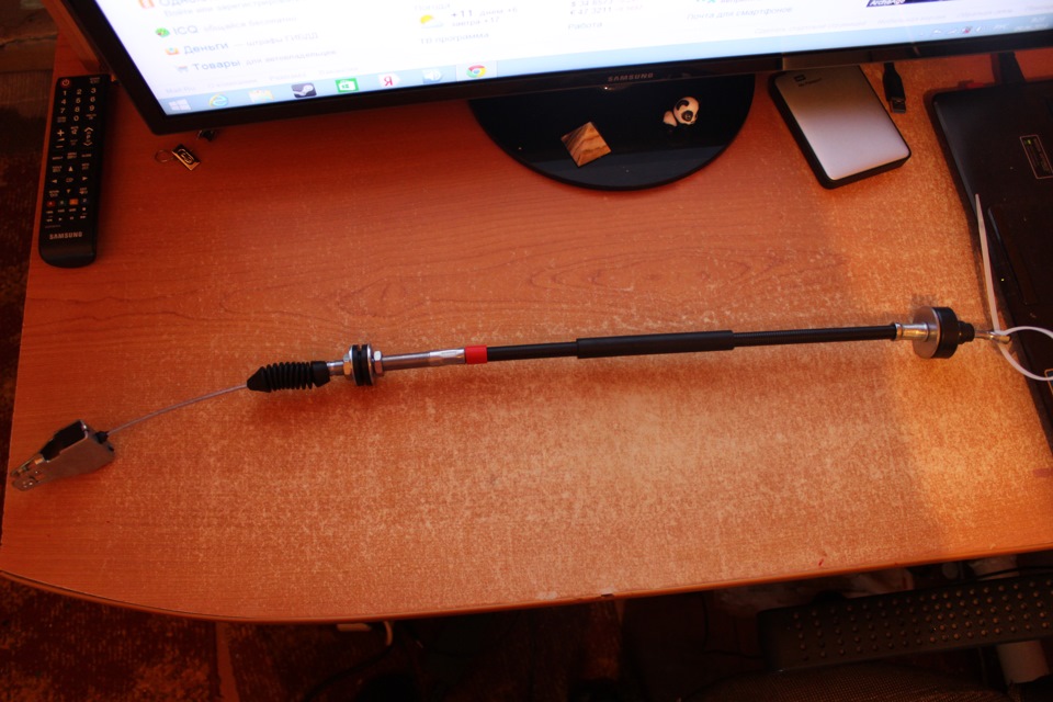 Замена тросика сцепления — Lada 21099, 1,5 л, 1996 года | своими руками ...