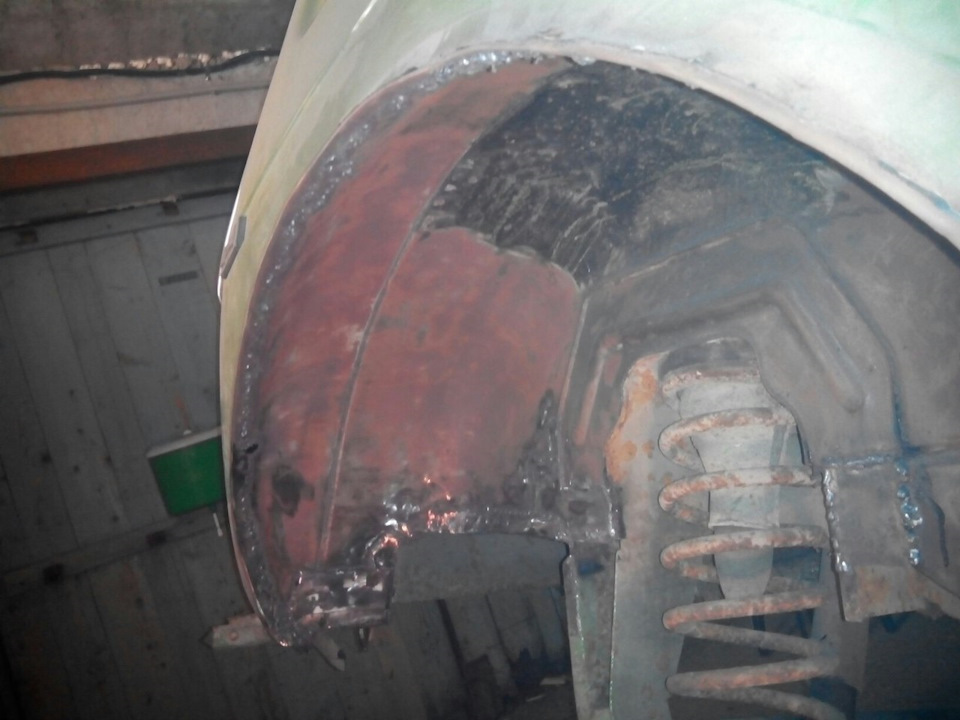 СВАРОЧНЫЕ РАБОТЫ. Часть вторая. Со сваркой закончено. — Lada 4x4 3D, 1 ...