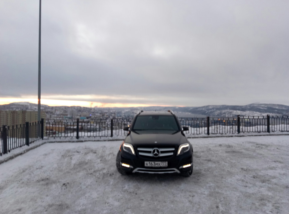 Берег авто северное ш 4 фото Смотровая Мурманск))) - Mercedes-Benz GLK-Class (X204), 2,2 л, 2015 года встреча