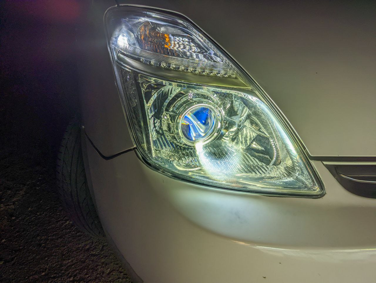 ЛИНЗЫ GTR X PRO В ФАРЫ + ВОССТАНОВЛЕНИЕ ФАР — Toyota Prius (20), 1,5 л ...