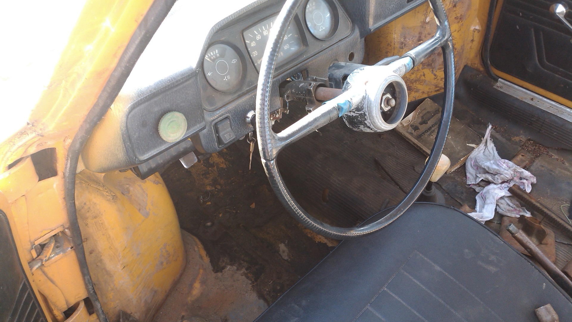 Как снять руль на заз ЗАЗ 968 1.2 бензиновый 1981 мой ржавый друг на DRIVE2
