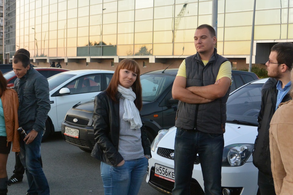 №18.Встреча DRIVE2 СПБ на Васильевском острове 14.09.2014 — Ford Focus ...
