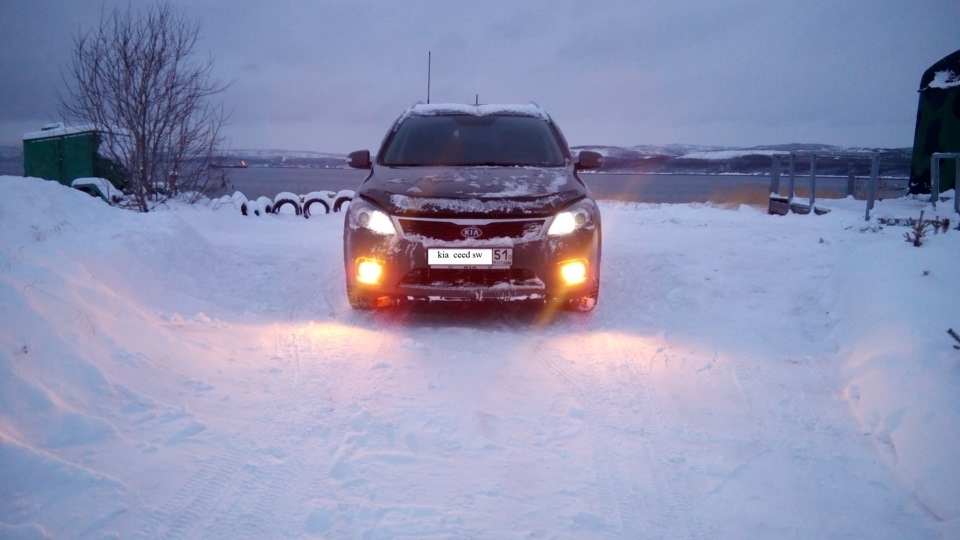 Увеличение клиренса +2,0 к клиренсу — KIA Ceed SW (1G), 1,6 л, 2012 ...