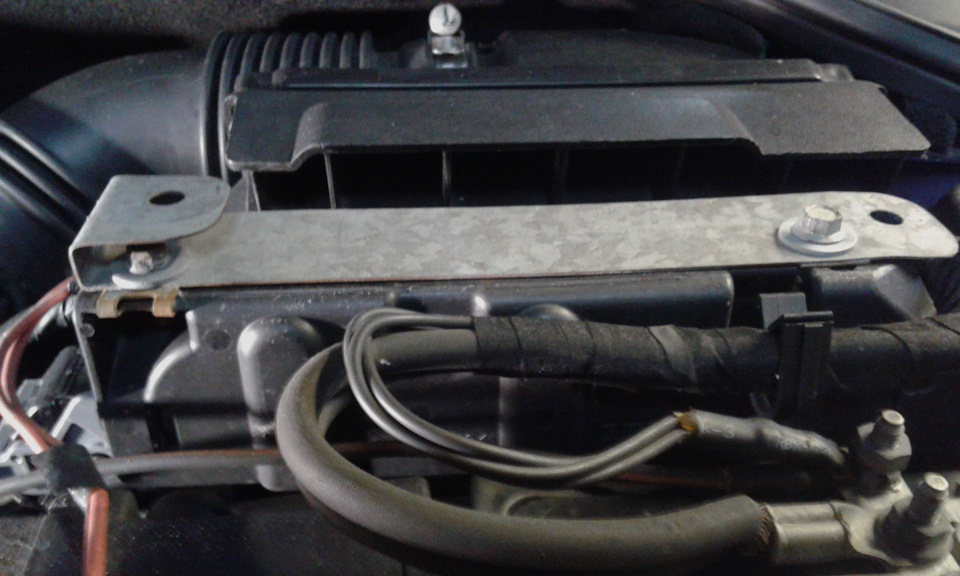 вид сверху на ПП — Renault Megane II