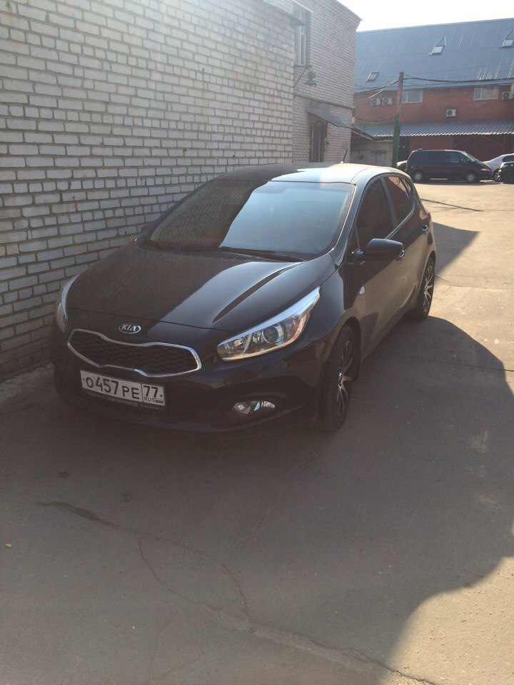 Убрать хром с решётки радиатора? — KIA Ceed (2G), 1,6 л., 2013 года ...