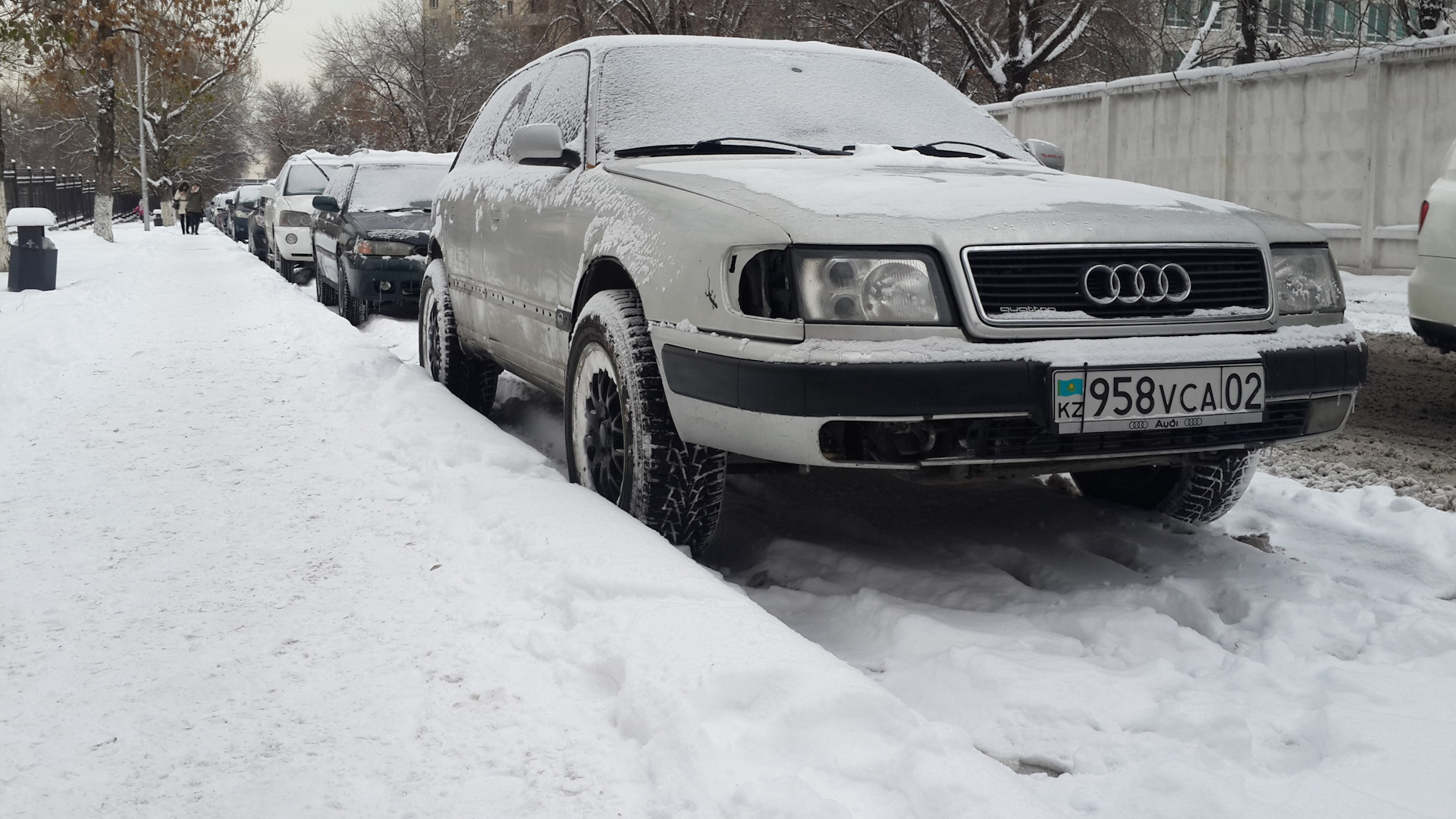 Часть 3. Можно ехать) — Audi 100 Avant (C4), 2,6 л, 1993 года | тюнинг ...
