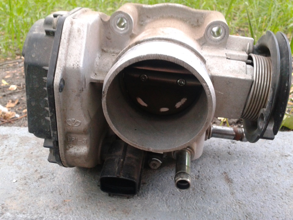 Мойка дроссельной заслонки — Chevrolet Lacetti SW, 1,6 л, 2008 года ...