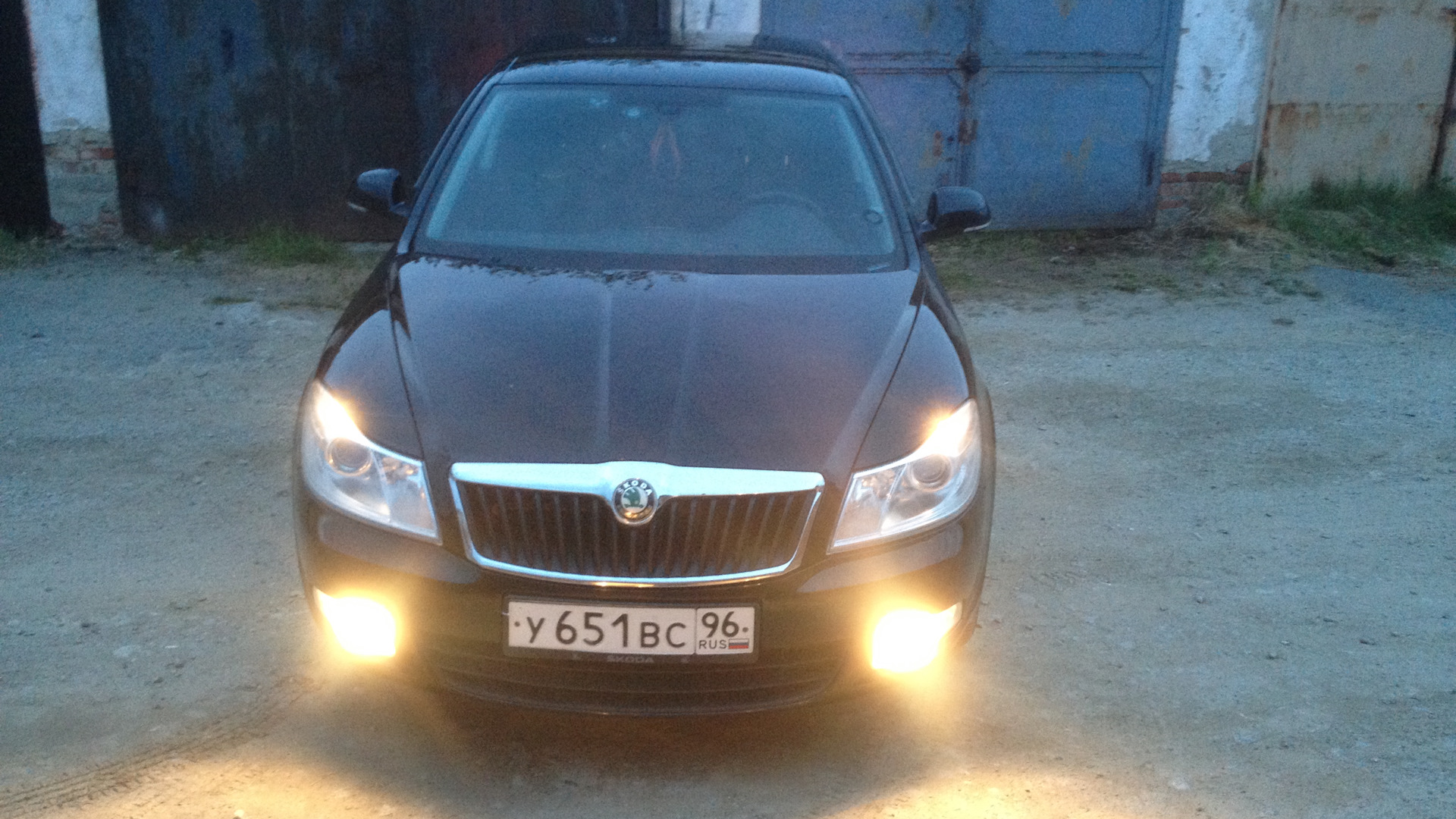 Skoda Octavia A5 Mk2 1.8 бензиновый 2012 | Черная бестия на DRIVE2