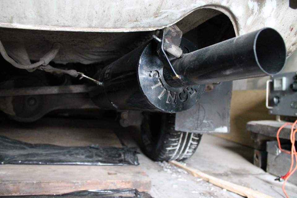 Фото выхлоп Stinger часть1 + аккум + клеммы — Lada 21043, 1,8 л, 1997 ...