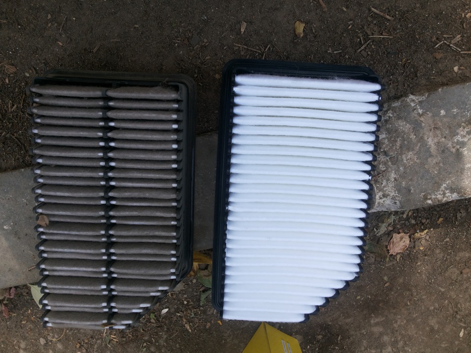 Замена воздушного фильтра двигателя на Kia Rio — KIA Rio (3G), 1,6 л ...