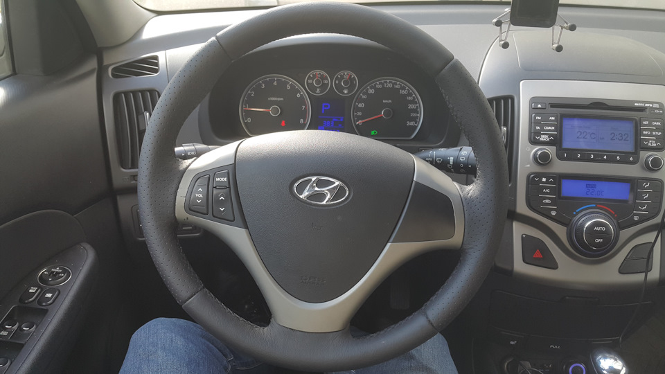 Хендай i30 как снять руль Руль, новый руль. :) - Hyundai i30 (1G), 1,6 л, 2009 года тюнинг DRIVE2