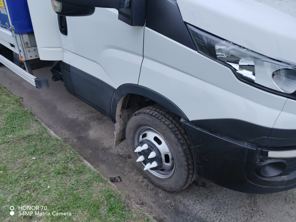•8. Пики на колеса. — Iveco Daily (6G), 3 л, 2019 года | аксессуары ...