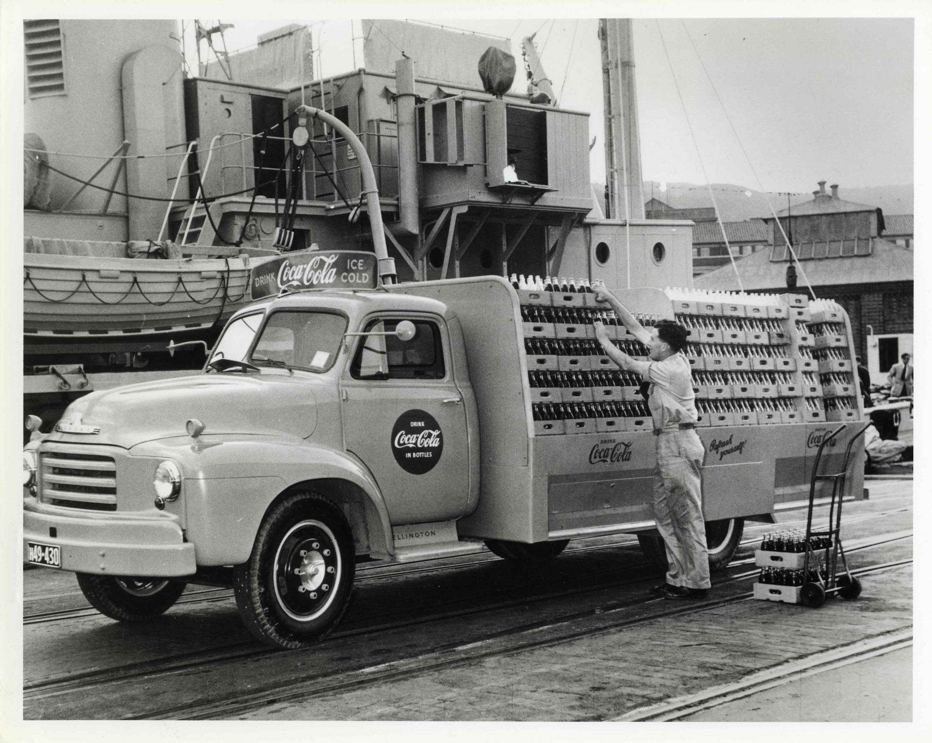 coca-cola delivery truck