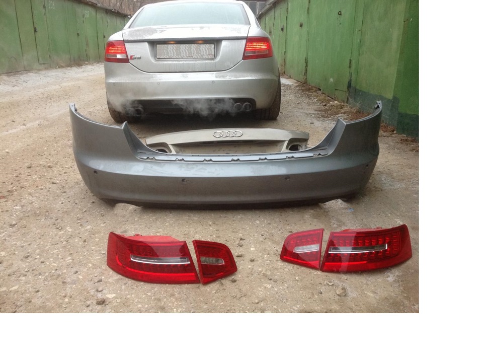 Ауди а6 с6 как снять задний бампер Рестайлингу быть) - Audi S6 (C6), 5,2 л, 2007 года тюнинг DRIVE2