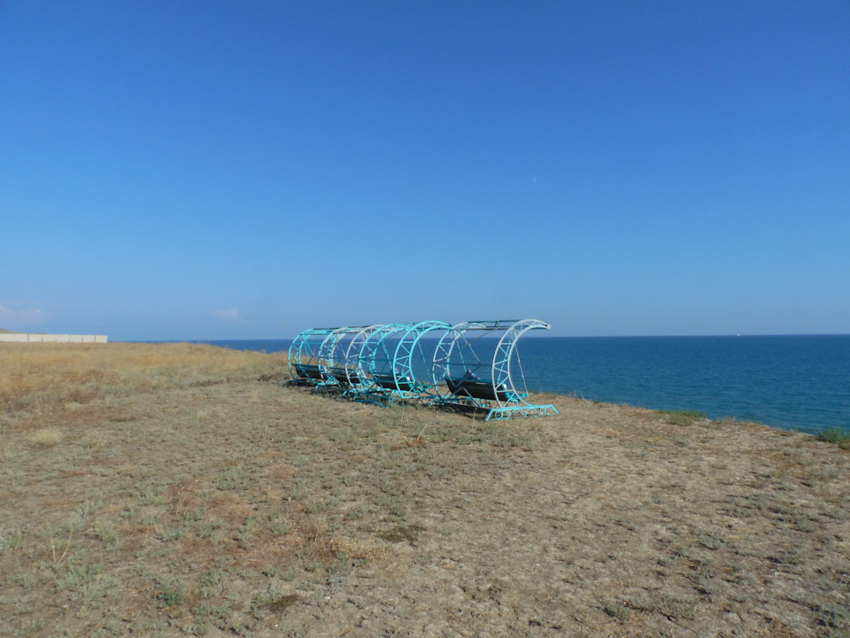 Качели с видом на море на обрыве — Subaru Impreza (GD/GG)