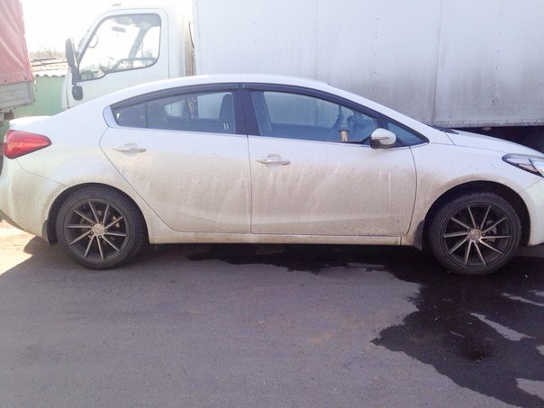 Перебрасывать резину или нет? — KIA Cerato (3G), 2 л, 2014 года ...