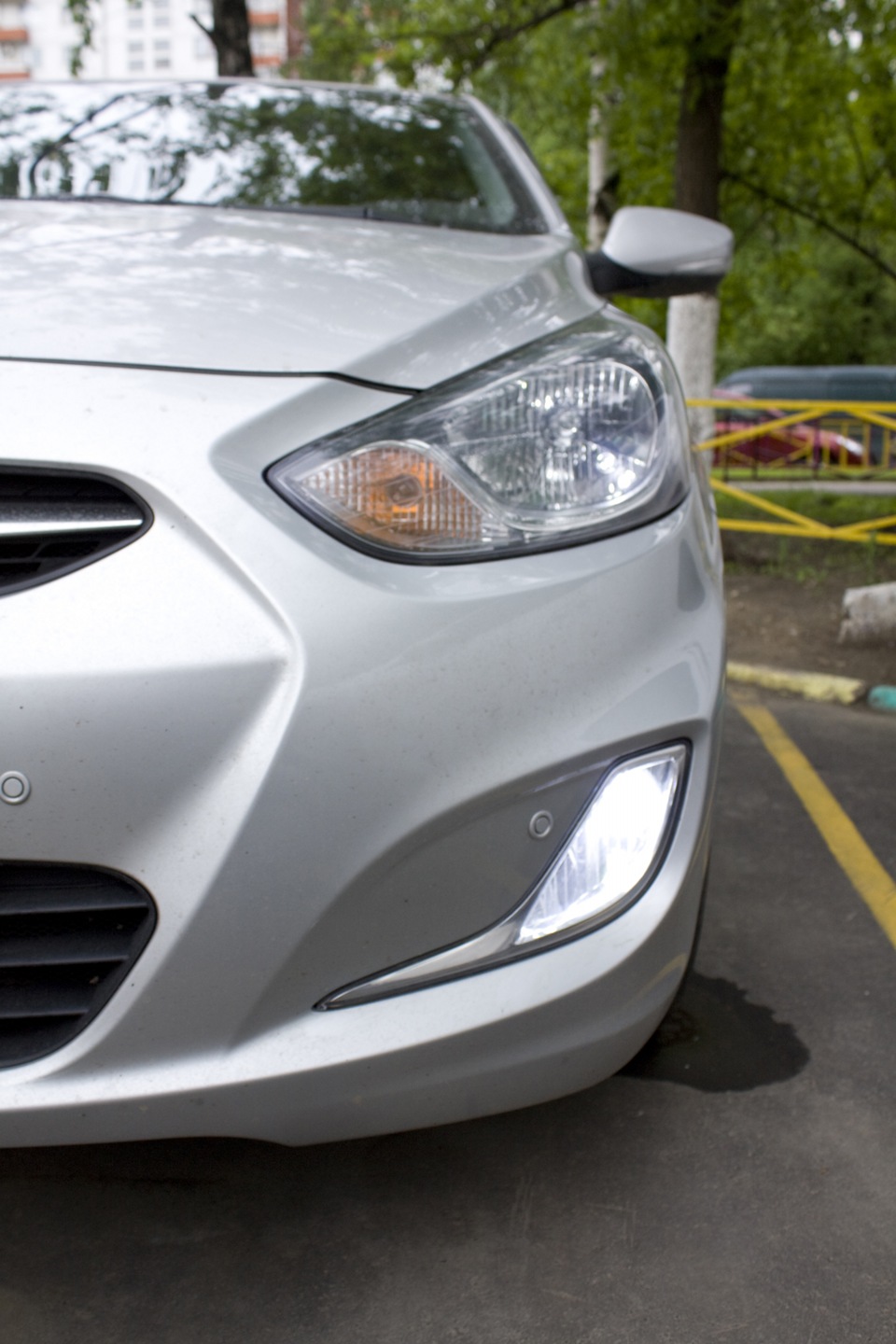 Светодиодные лампочки 7,5w (1,5w hp 5 шт.) в противотуманки.Или ...