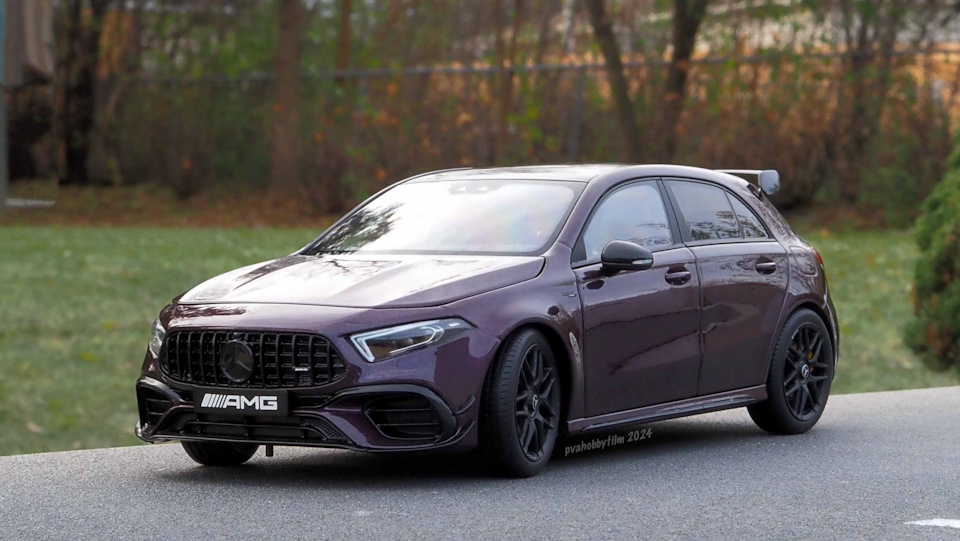 KILO NZG 1/18 メルセデスベンツ -Benz AMG A 45 S イエロー J03-05-018 1/