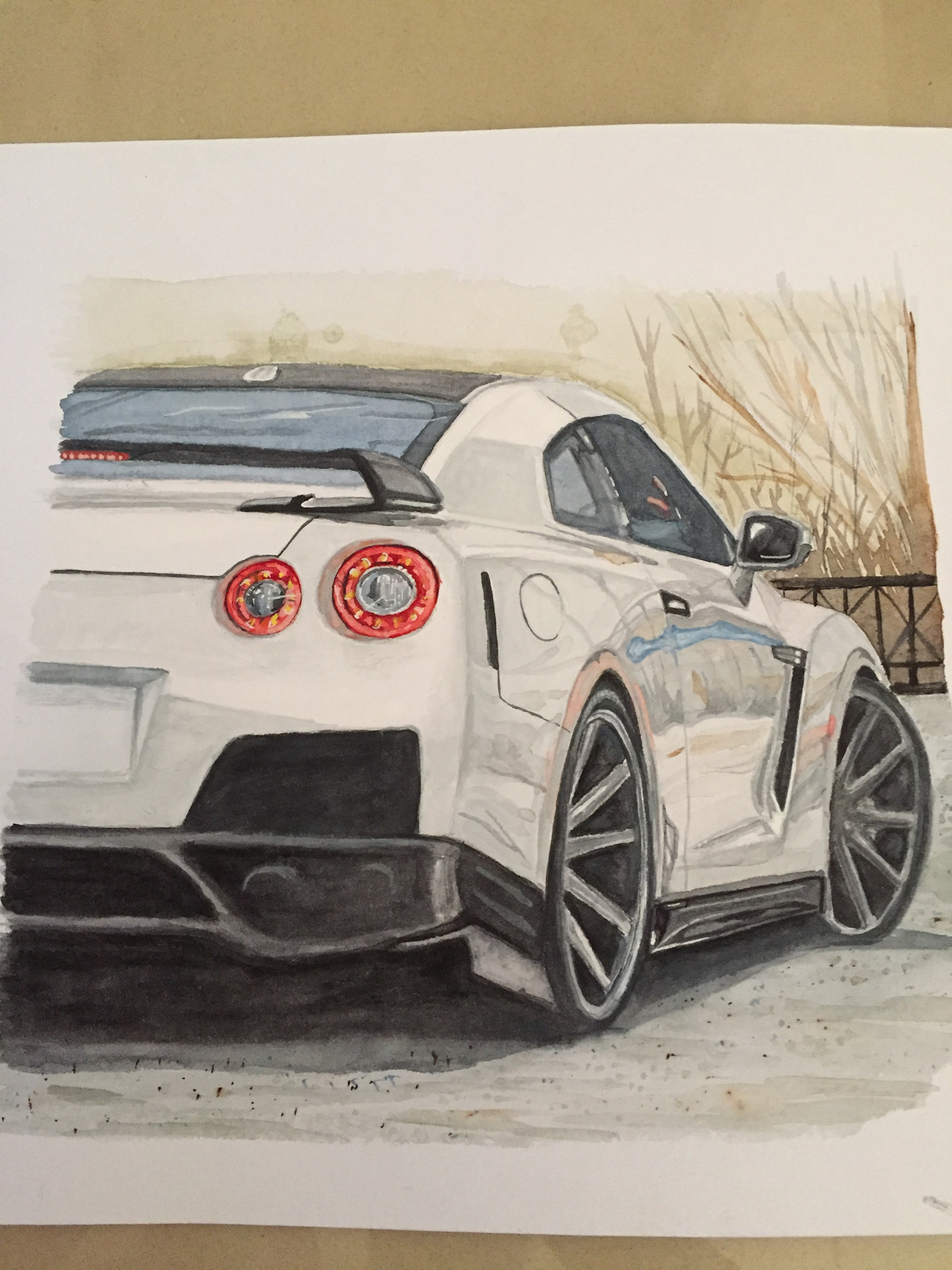 Нарисовать 35. GTR r35 рисунок. GTR r35 карандашом. ГТР рисунок легкий. ГТР 35 рисунок.