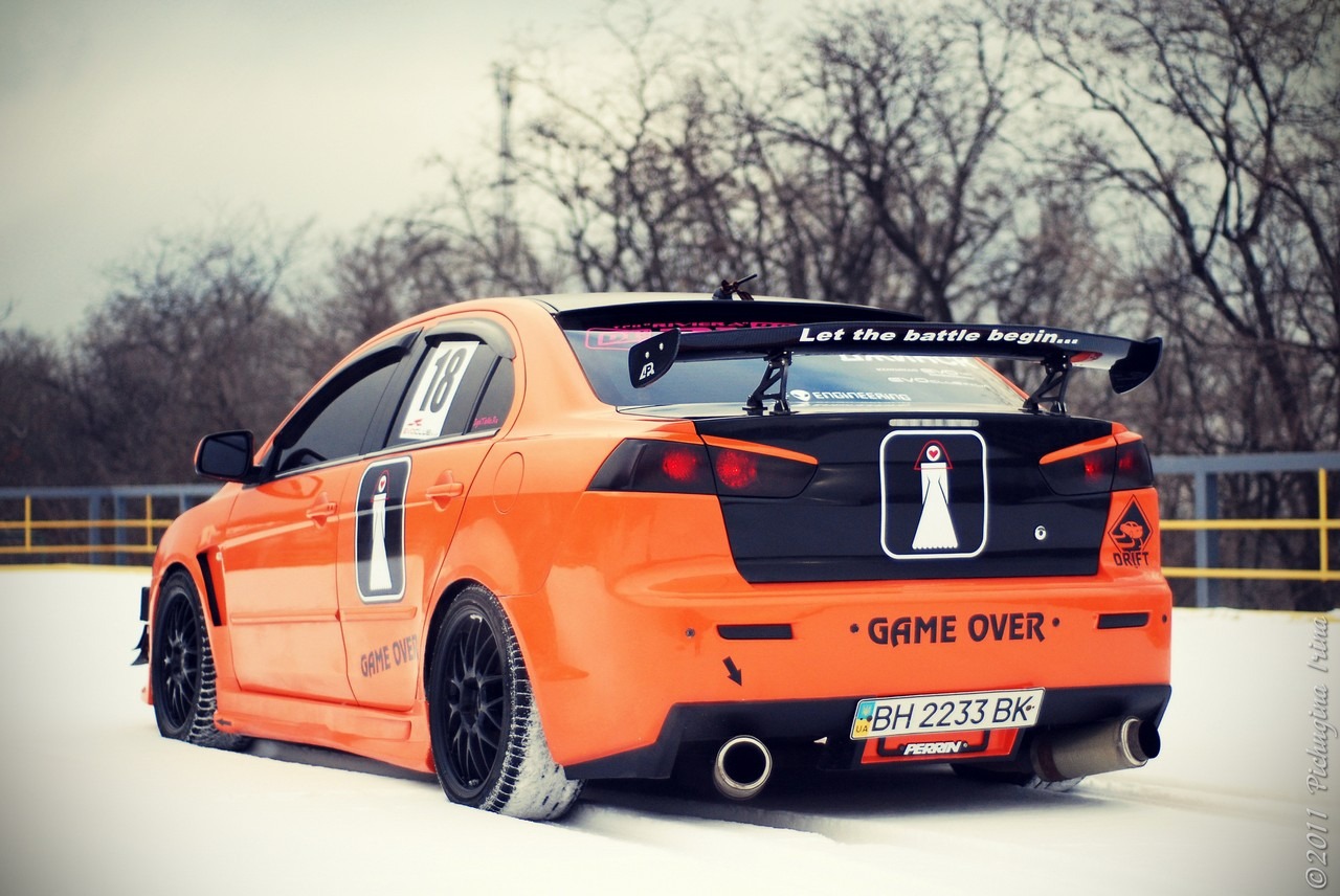 Mitsubishi Lancer Evolution 10 камуфляж