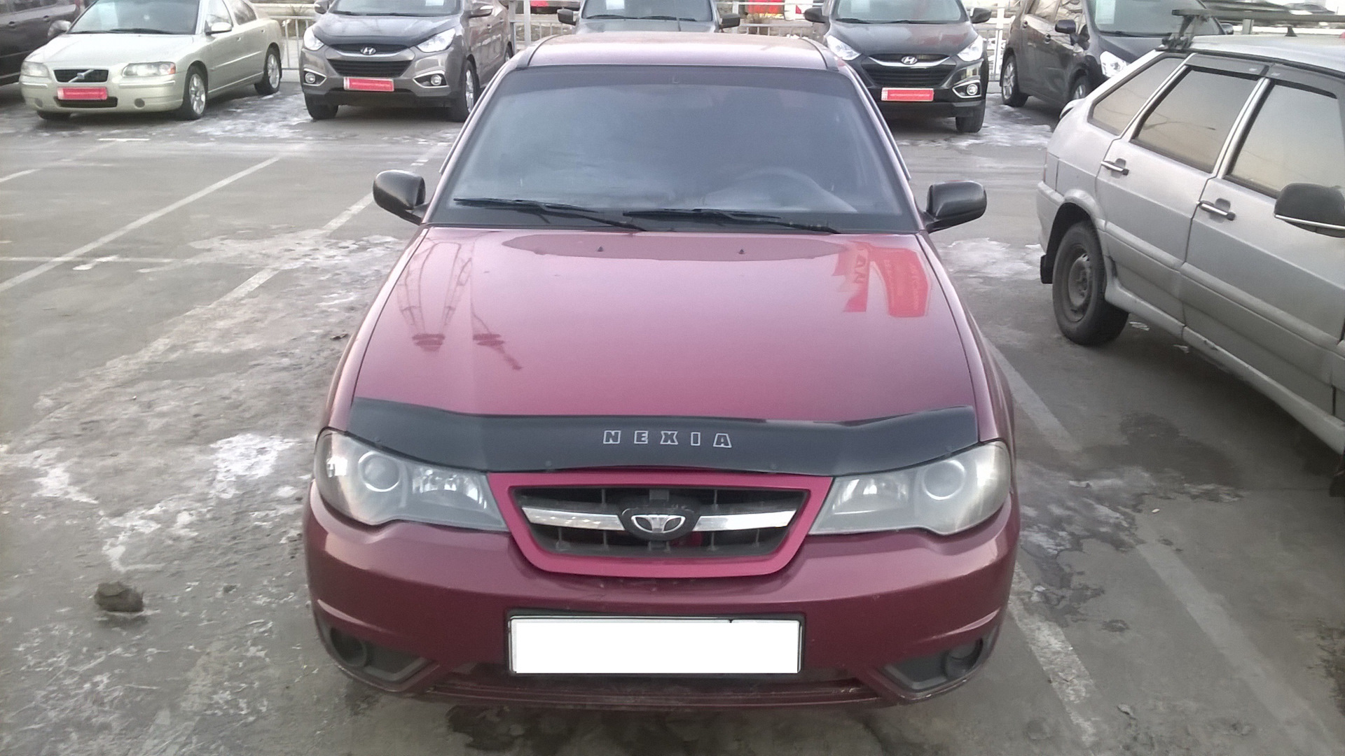 Daewoo Nexia 150 вишнёвая