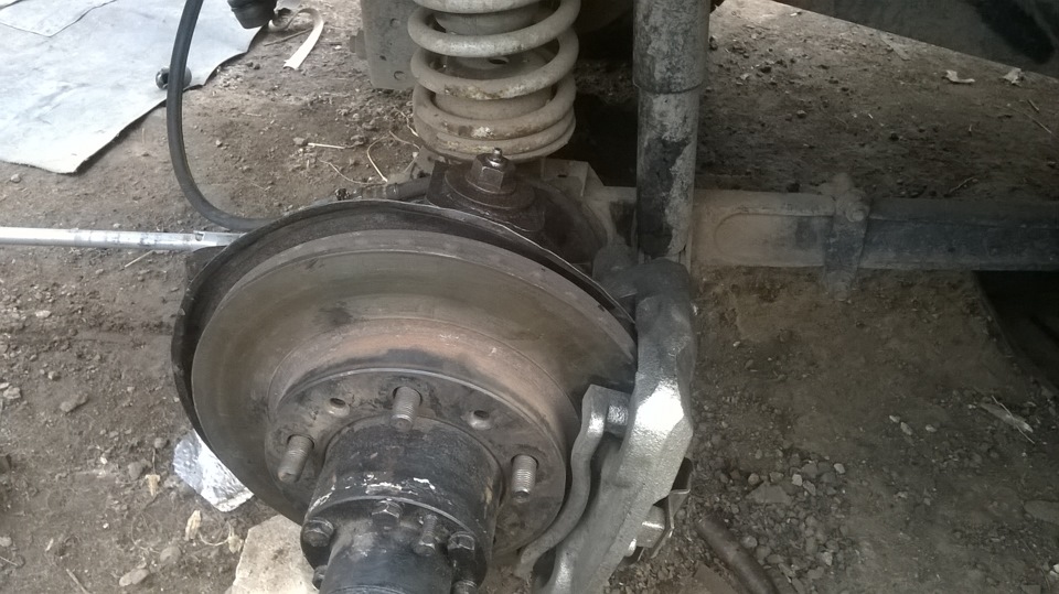 замена кулаков, замена шкворней, завал кастора, — УАЗ 3153, 2,5 л, 2001 ...