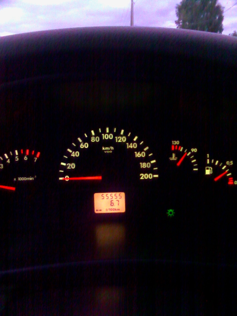 Пробег на 22.07.2015 и расход топлива — Lada Калина универсал, 1,6 л ...