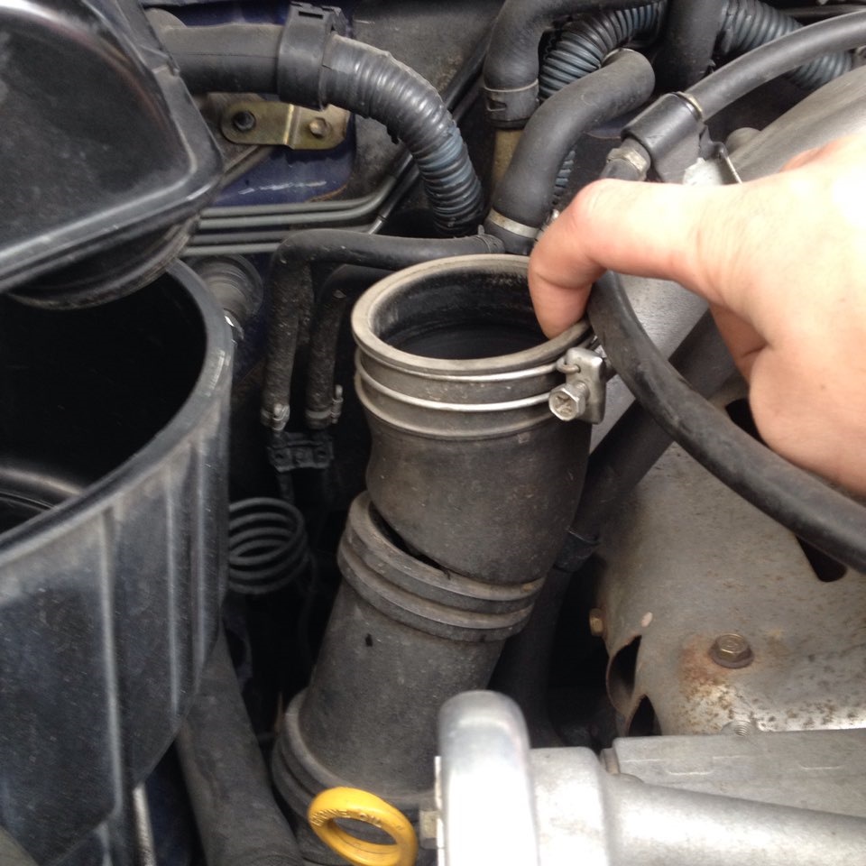 Шланг воздуховода альтернатива — Toyota Land Cruiser Prado 90-series, 3 ...