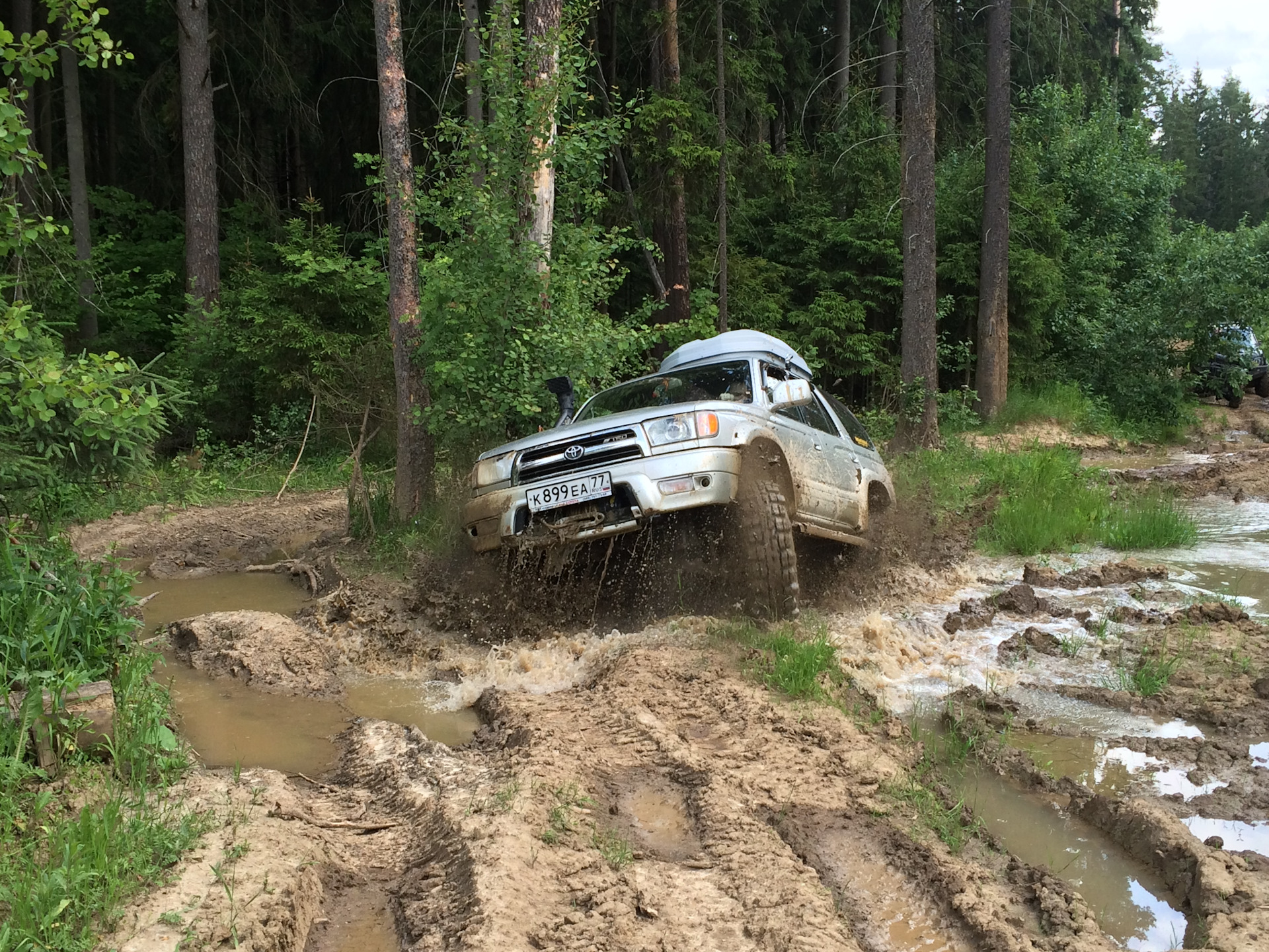 Адская просека 18.06.2016. Из грязи, а кругом князи… — Toyota 4Runner (III)  (185), 3,4 л, 2000 года | покатушки | DRIVE2