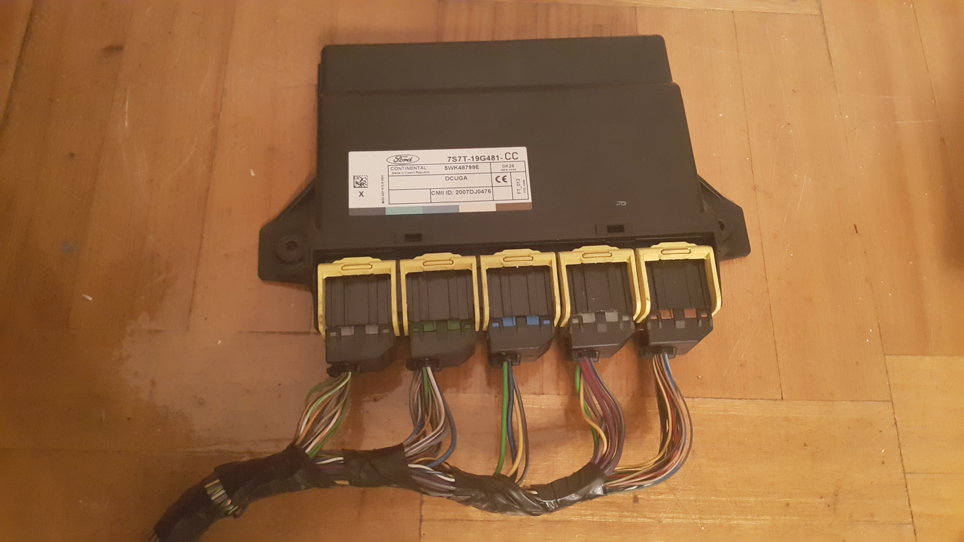 "Keyless start & entry" установил наконецто!) — Ford Mondeo IV, 2,3 л