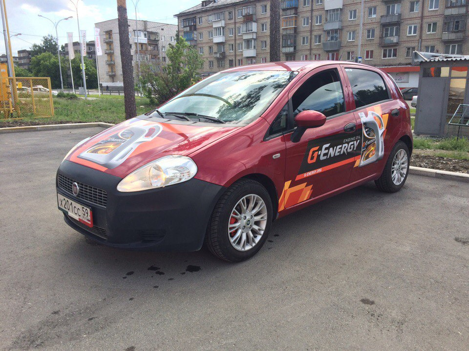 Рекламомобиль финал — FIAT Grande Punto, 1,4 л, 2008 года | стайлинг ...
